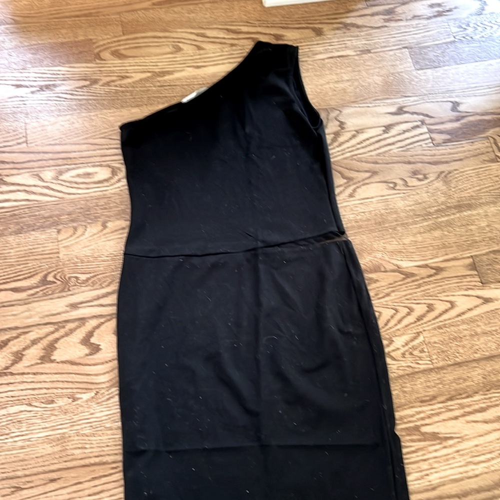 Marcella Martina one shoulder black dress. - Picture 8 of 10